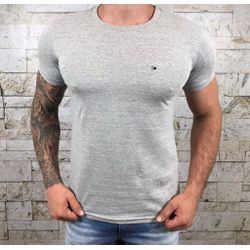 Camiseta TH Cinza Claro ⬛⭐ - C920 - VITRINE SHOPS