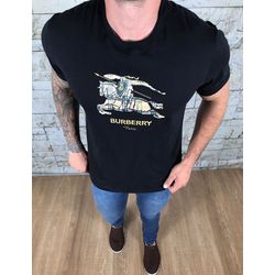 Camiseta Burberry Aplique Preto - ABBR60 - VITRINE SHOPS