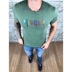 Camiseta Gucci Verde⭐ - B-CGUC32 - VITRINE SHOPS