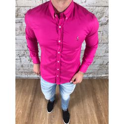 Camisa Manga Longa PRL Pink⭐ - clrl345c - VITRINE SHOPS
