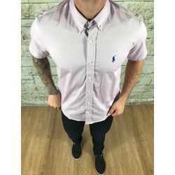 Camisa Manga Curta PRL Lilas - 30053 - VITRINE SHOPS