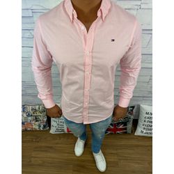 Camisa Manga Longa TH rosa⭐ - CSPR89 - VITRINE SHOPS