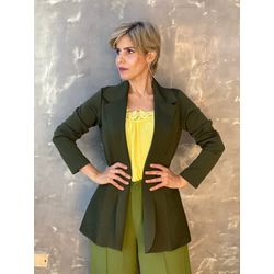 Blazer Neoprene Longo Verde Musgo - F-194 - DROPA AQUI