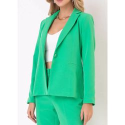 Blazer Neoprene Curto Verde Bandeira - F-203 - DROPA AQUI