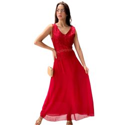 Vestido Festa Vermelho - F-299 - VITRINE SHOPS