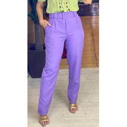 Calça Alfaiataria Premium Roxo - F-469 - DROPA AQUI