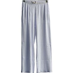 Calça Pantalona Plissada Branco - F-710 - DROPA AQUI