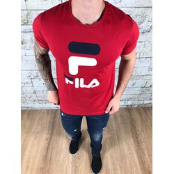 Camiseta Fila - Vermelha - WEFD0 - VITRINE SHOPS