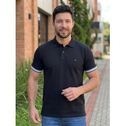 Polo TH Preto - A-8487 - VITRINE SHOPS