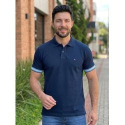 Polo TH Azul - A-8489 - VITRINE SHOPS