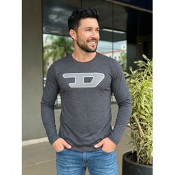 Blusa Moletom Diesel Cinza.⭐ - 8108 - VITRINE SHOPS