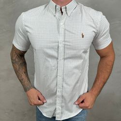 Camisa Manga Curta PRL Xadrez - 30296 - DROPA AQUI