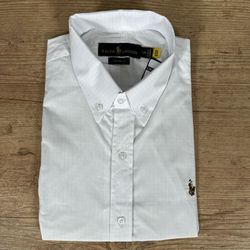 Camisa Manga Curta PRL Xadrez Branco - 30317 - DROPA AQUI