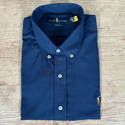 Camisa Manga Curta PRL Azul - 30319 - DROPA AQUI