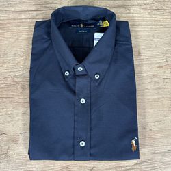 Camisa Manga Curta PRL Azul - 30323 - DROPA AQUI