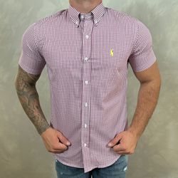 Camisa Manga Curta PRL Xadrez - 30332 - DROPA AQUI