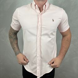 Camisa Manga Curta PRL Rosa - 30378 - VITRINE SHOPS