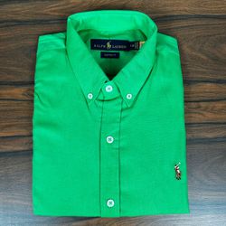Camisa Manga Curta PRL Verde - 30406 - LOJA VIPIX