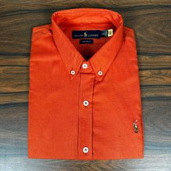 Camisa Manga Curta PRL Laranja - 30408 - LOJA VIPIX