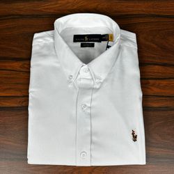 Camisa Manga Curta PRL Branco - 30409 - LOJA VIPIX