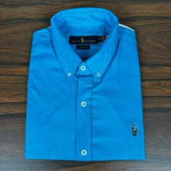 Camisa Manga Curta PRL Azul - 30416 - DROPA AQUI