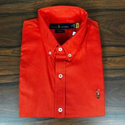 Camisa Manga Curta PRL Laranja - 30410 - LOJA VIPIX
