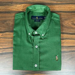 Camisa Manga Curta PRL Verde - 30412 - DROPA AQUI