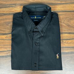 Camisa Manga Curta PRL Preto - 30415 - DROPA AQUI