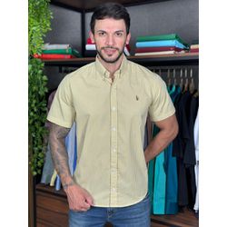 Camisa Manga Curta PRL Xadrez Amarelo - 30428 - RP IMPORTS