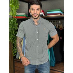 Camisa Manga Curta PRL Xadrez Preto - 30429 - RP IMPORTS