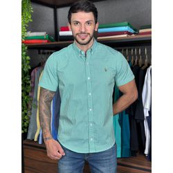 Camisa Manga Curta PRL Xadrez Verde - 30432 - RP IMPORTS