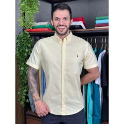 Camisa Manga Curta PRL Amarelo - 30454 - VITRINE SHOPS