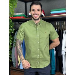 Camisa Manga Curta PRL Verde - 30457 - VITRINE SHOPS