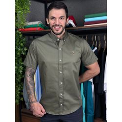 Camisa Manga Curta PRL Verde - 30460 - VITRINE SHOPS