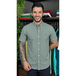 Camisa Manga Curta PRL Xadrez Verde - 30477 - VITRINE SHOPS