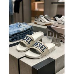 Chinelo Slide Diesel Bege. - 3185 - VITRINE SHOPS