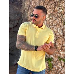 Polo CK Amarelo - B-3471 - VITRINE SHOPS