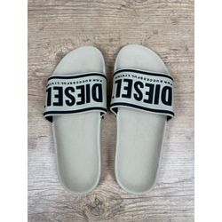 Chinelo Slide Diesel Bege⭐ - 3690 - VITRINE SHOPS