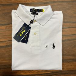 Polo PRL Branco. - B-3762 - DROPA AQUI