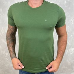 Camiseta CK Verde DFC - 3835 - DROPA AQUI