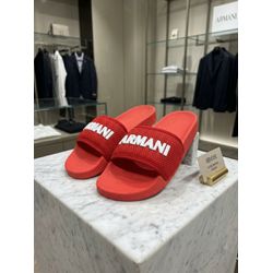 Chinelo Slide Armani Vermelho.⭐ - 3973 - VITRINE SHOPS
