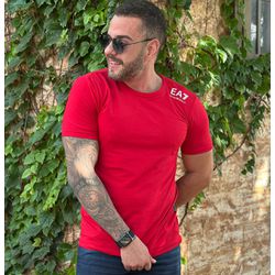 Camiseta Armani Vermelho⭐ - C-3986 - VITRINE SHOPS