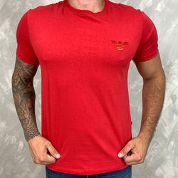 Camiseta Armani Vermelho - C-4002 - DROPA AQUI