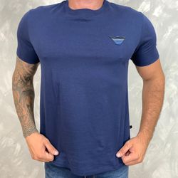 Camiseta Armani Azul - C-4003 - REI DO ATACADO