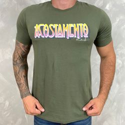 Camiseta ACT Verde DFC - 4013 - BARAOMULTIMARCAS