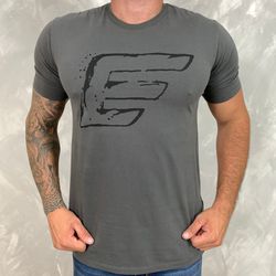 Camiseta Ellus Cinza DFC - 4040 - BARAOMULTIMARCAS