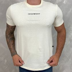 Camiseta Armani Off White - C-4047 - BARAOMULTIMARCAS