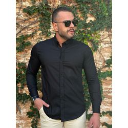 Camisa Manga Longa HB Preto - 40560 - DROPA AQUI
