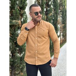 Camisa Manga Longa PRL Caramelo - 40677 - RP IMPORTS