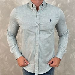 Camisa Manga Longa PRL Verde - 40694 - DROPA AQUI